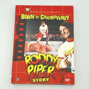 WWF WWE The Roddy Piper Story‎ Rowdy Born To Controversy 3-Disc DVD Set OOP 2006